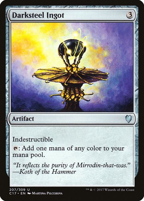 207-darksteelingot