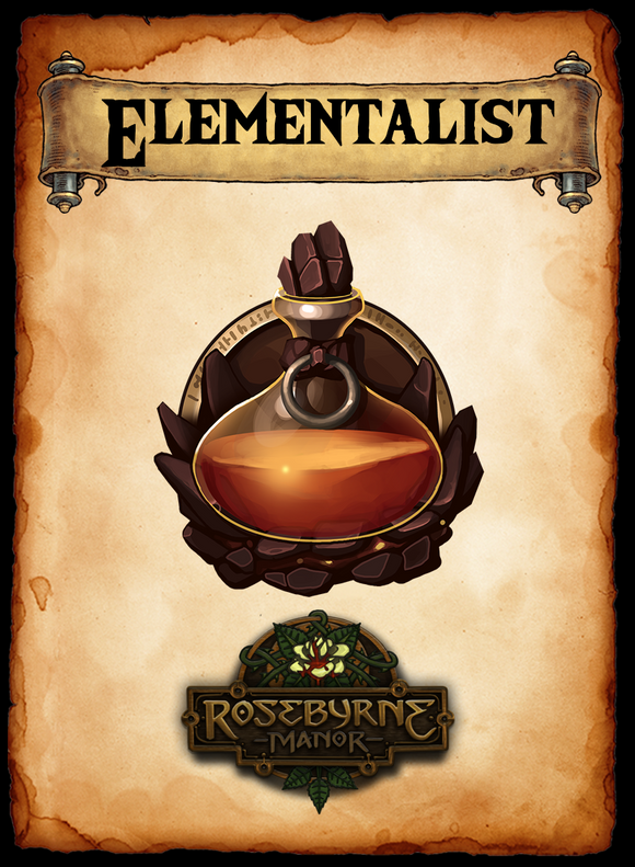 Rosebyrne Manor: Character Deck Expansion: The Elementalist