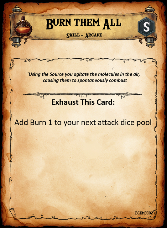 Rosebyrne Manor: Character Deck Expansion: The Elementalist