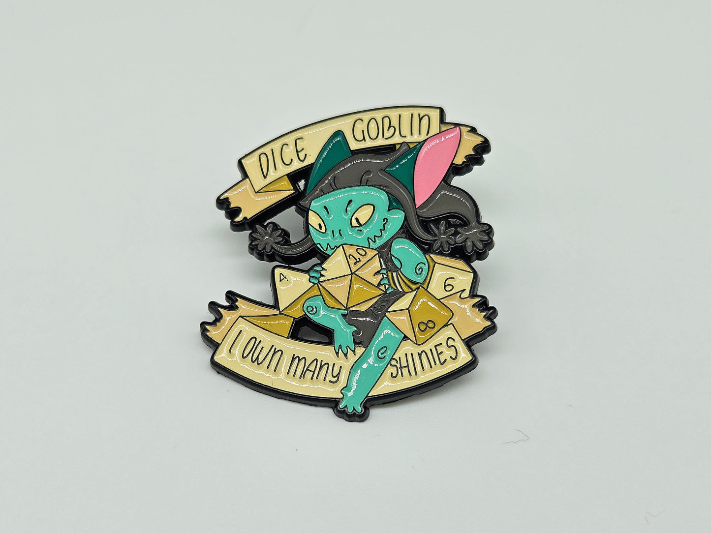 Dice Goblin - Pin Badge