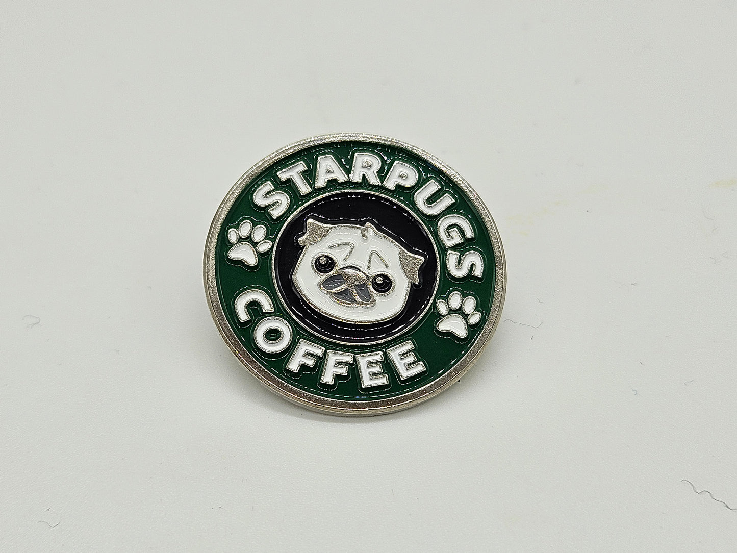 Starpugs Coffee- Pin Badge