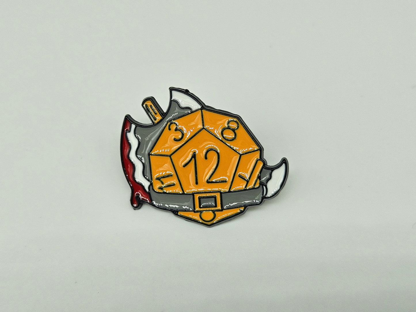 D12- Pin Badge