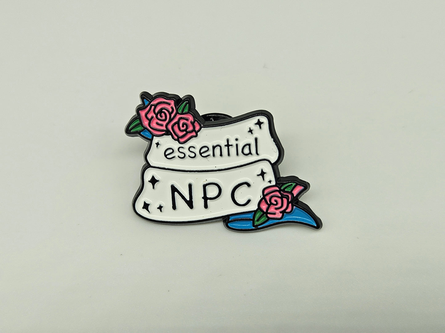 Essential NPC- Pin Badge