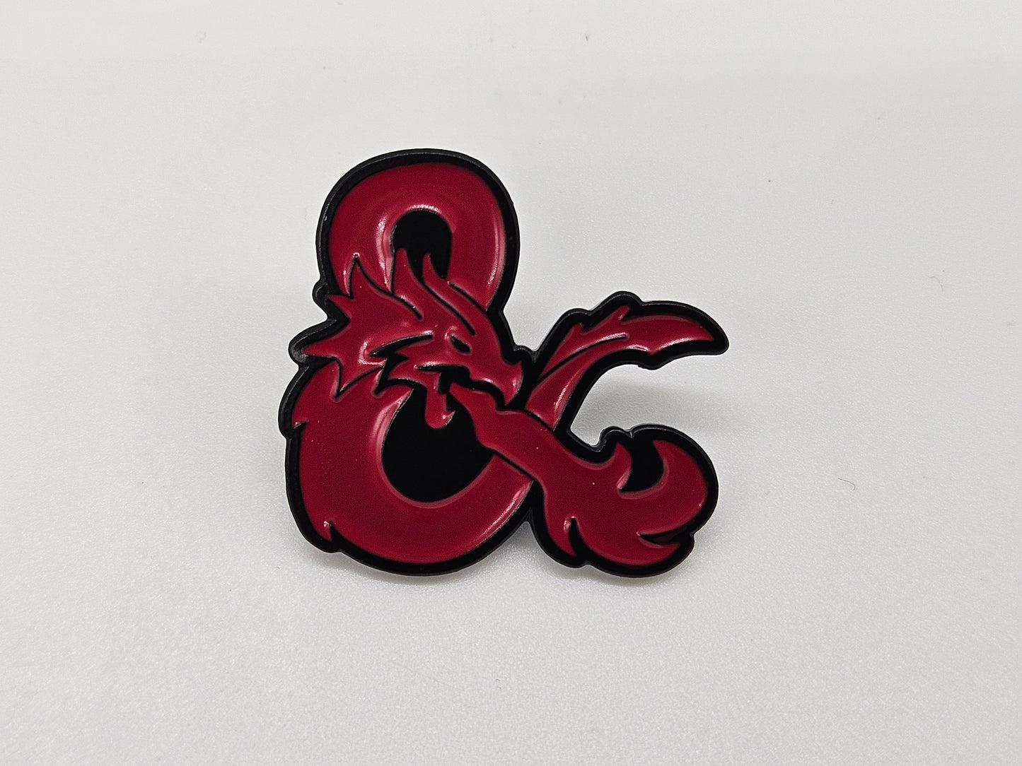 D&D Ampersand- Pin Badge