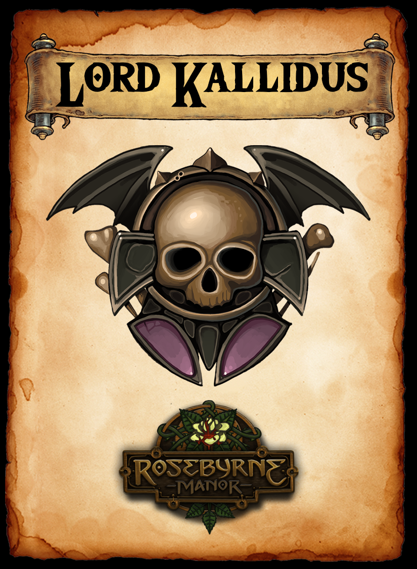 Rosebyrne Manor: Baisc Game Special Edition First Printing