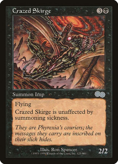 125-crazedskirge