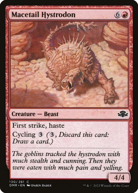 130-macetailhystrodon