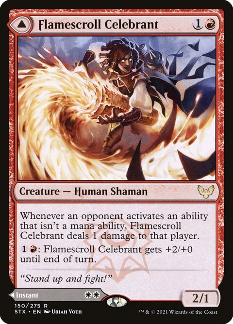 150-flamescrollcelebrantrevelinsilence-a