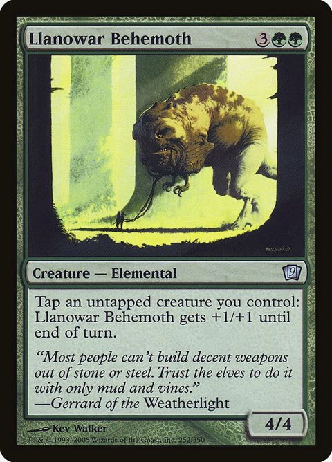 252★-llanowarbehemoth