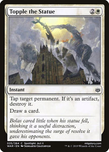 35-topplethestatue