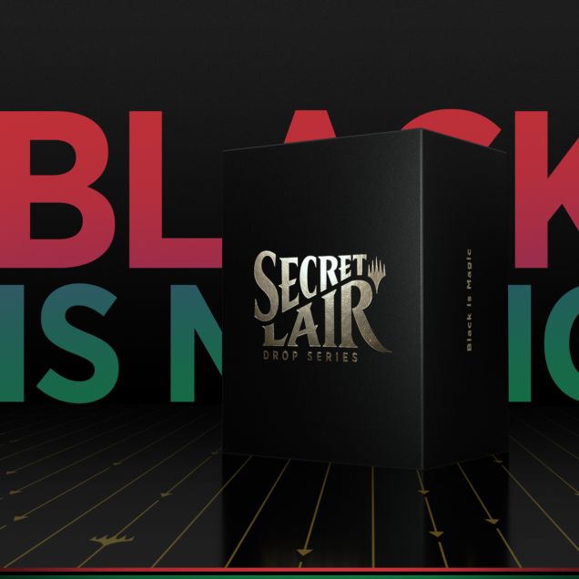 Secret Lair: Black Is Magic Foil