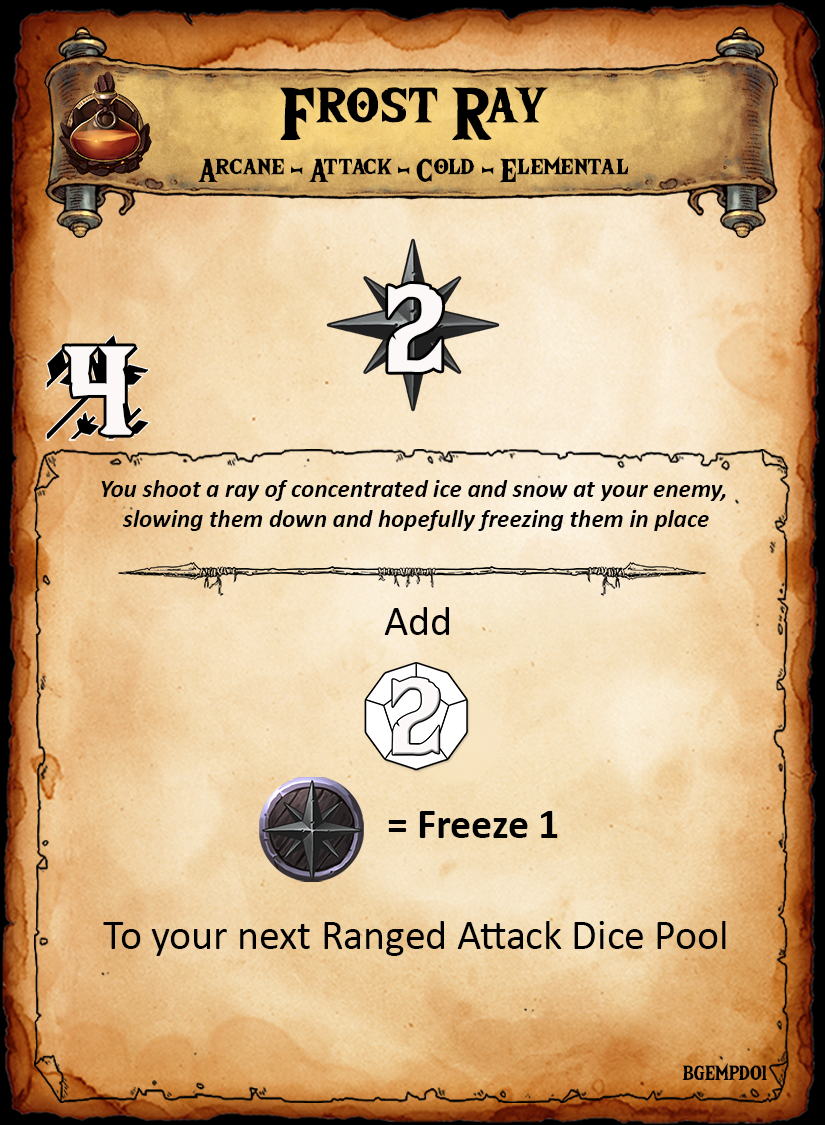 Rosebyrne Manor: Character Deck Expansion: The Elementalist