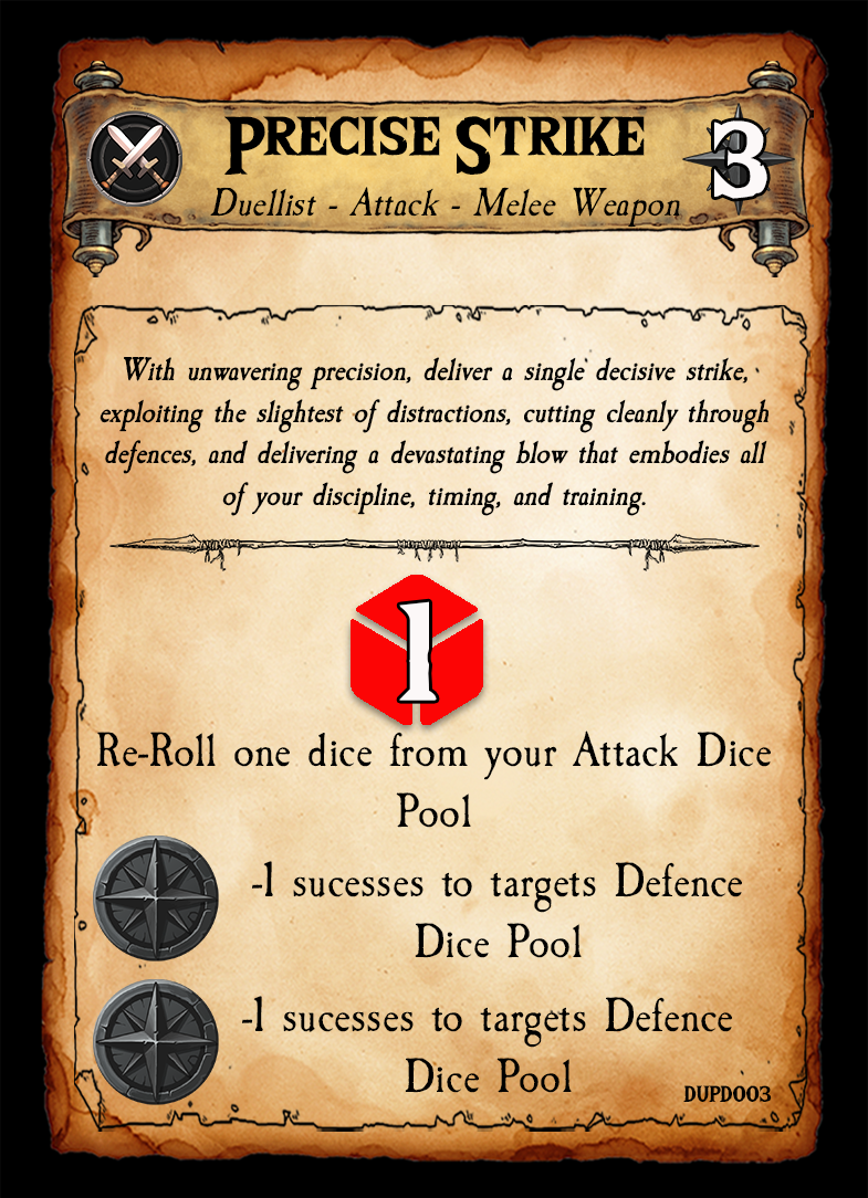 Rosebyrne Manor: Character Deck Expansion: The Duellist