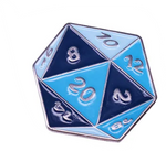 D&D: Blue D20 Badge