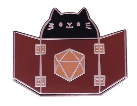 D&D: Kitty DM Badge