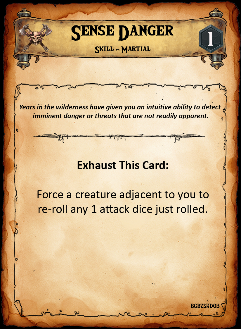 Rosebyrne Manor: Character Deck Expansion: The Berserker