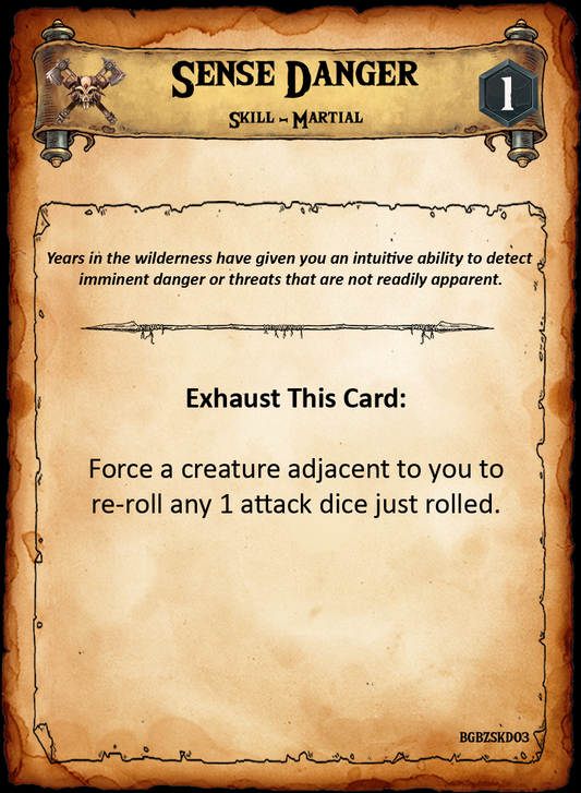 Rosebyrne Manor: Character Deck Expansion: The Berserker