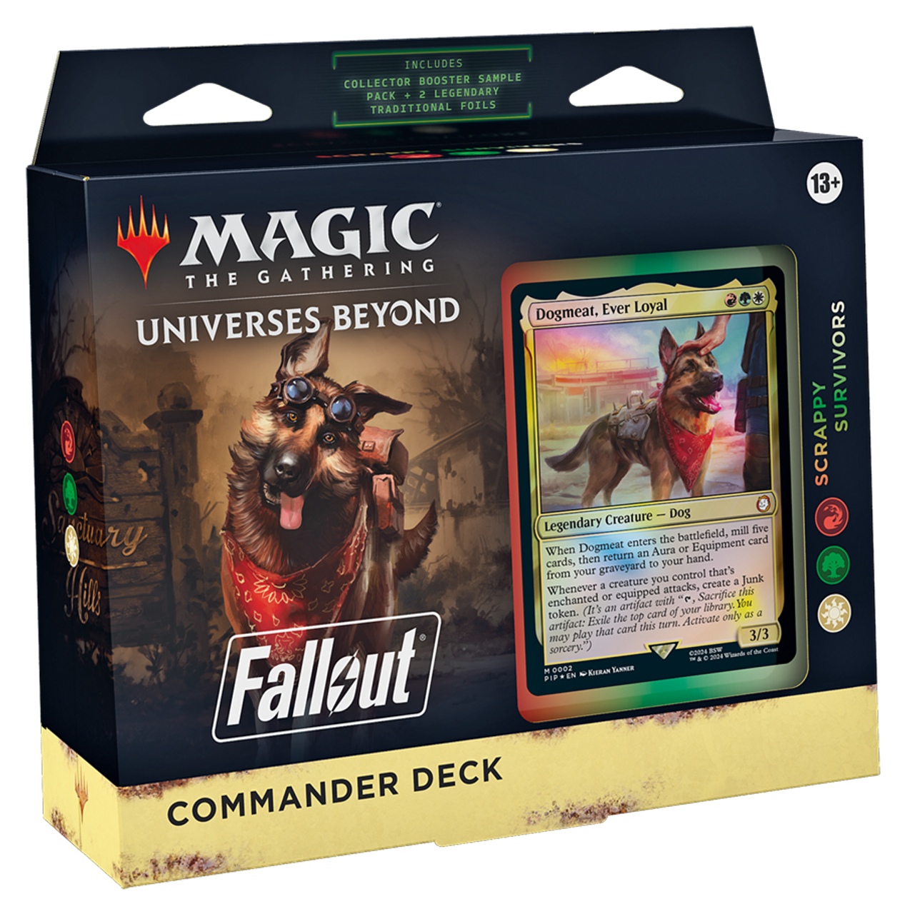 Magic: The Gathering -  Fallout Commander Deck - Scrappy Survivors
