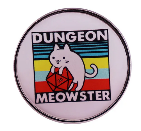 D&D: Dungeon Meowster Badge