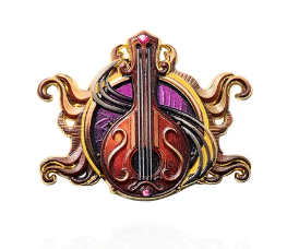 D&D - Bard Class - Pin Badge