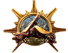 D&D - Monk Class - Open Palm Strike Pin Badge