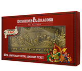 Dungeons & Dragons - D&D The Cartoon 40th Anniversary Rollercoaster Ticket