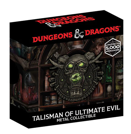 Dungeons & Dragons - Limited Edition Talisman of Ultimate Evil Medallion and Art Card