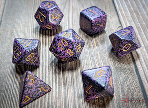 Chessex - Speckled Polyhedral 7 Dice Set - Hurricane