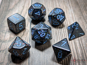 Chessex - Speckled Polyhedral 7 Dice Set - Blue Stars