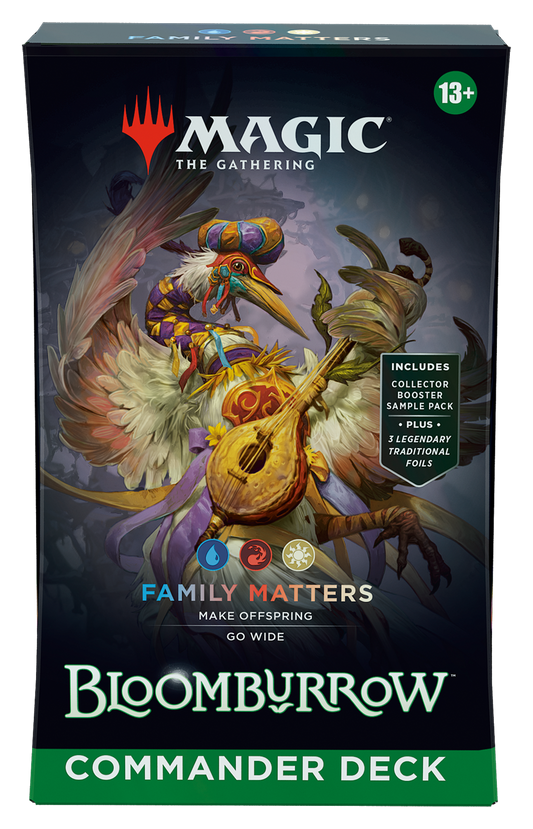 Magic the Gathering: Bloomburrow Commander Deck - Family Matters