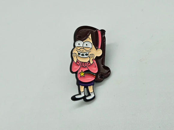 Grav. Falls Girl- Pin Badge