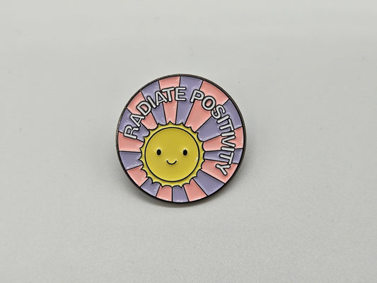 Radiate Positivity - Pin Badge