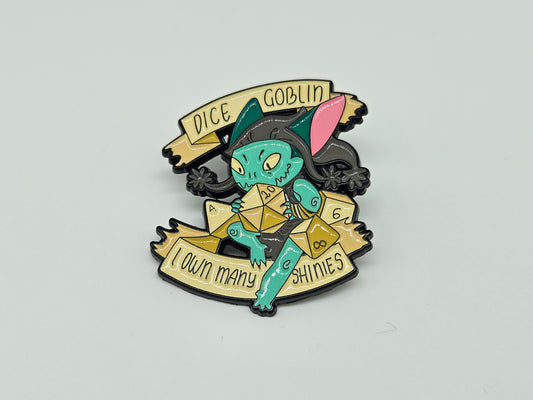 Dice Goblin - Pin Badge
