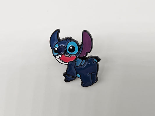 Blue Alien 10 - Pin Badge