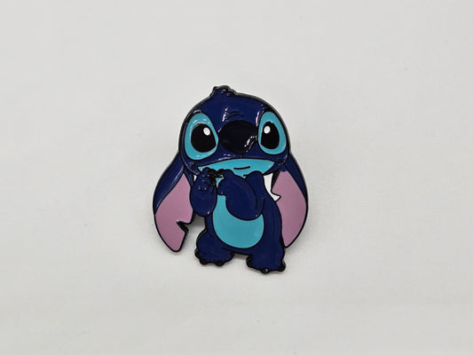 Blue Alien 7 - Pin Badge