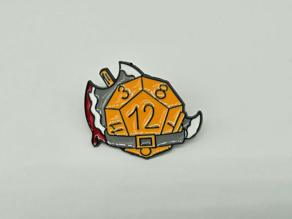 D12-  Pin Badge