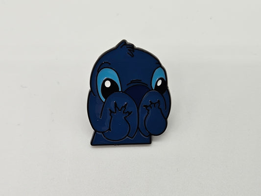Blue Alien 4 - Pin Badge