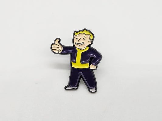 Post Apocalypse Boy- Pin Badge