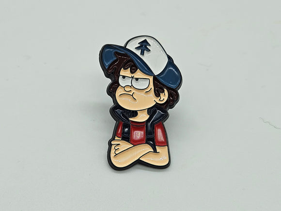 Grav. Falls Boy- Pin Badge