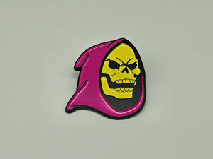 Skeleton Head-  Pin Badge