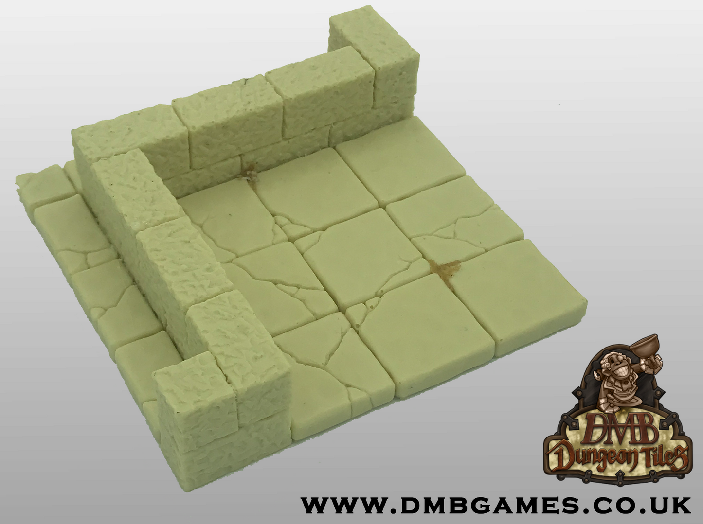 Geomorph Tile: 4x4 Room Corner