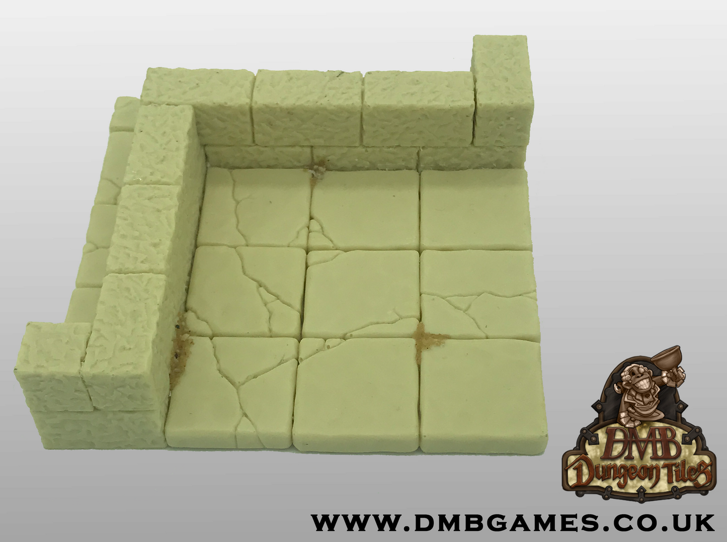 Geomorph Tile: 4x4 Room Corner