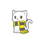 Kitty with Yellow Scarf Badge
