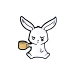 Coffee Rabbit Badge