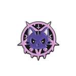 Pentagram Cat Badge