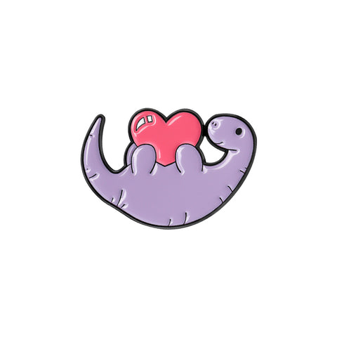 Dino: Heart Badge