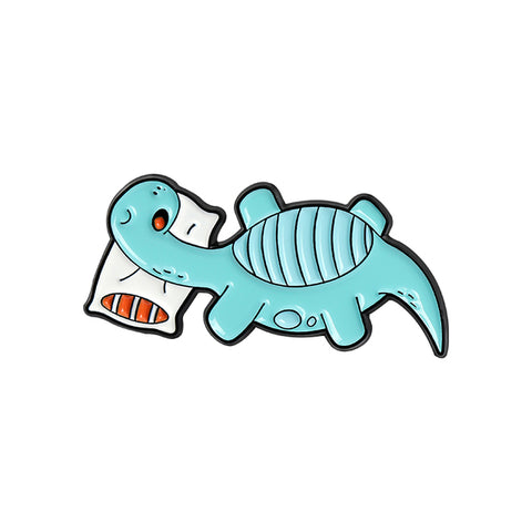 Dino: Pillow Badge