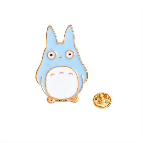 Blue Totoro Badge