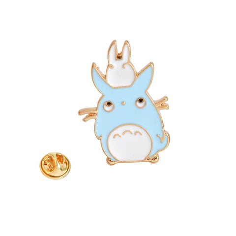 Blue Totoro & Sprite Badge