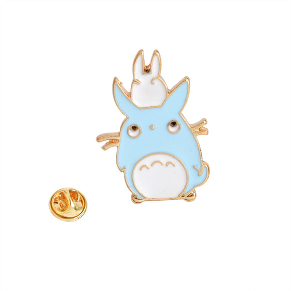 Blue Totoro & Sprite Badge